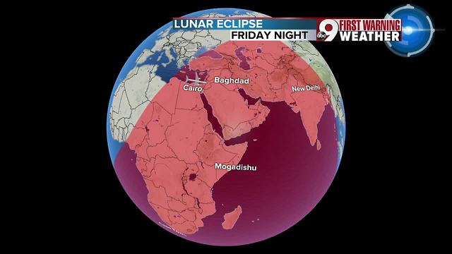 Longest lunar eclipse of the century is Friday