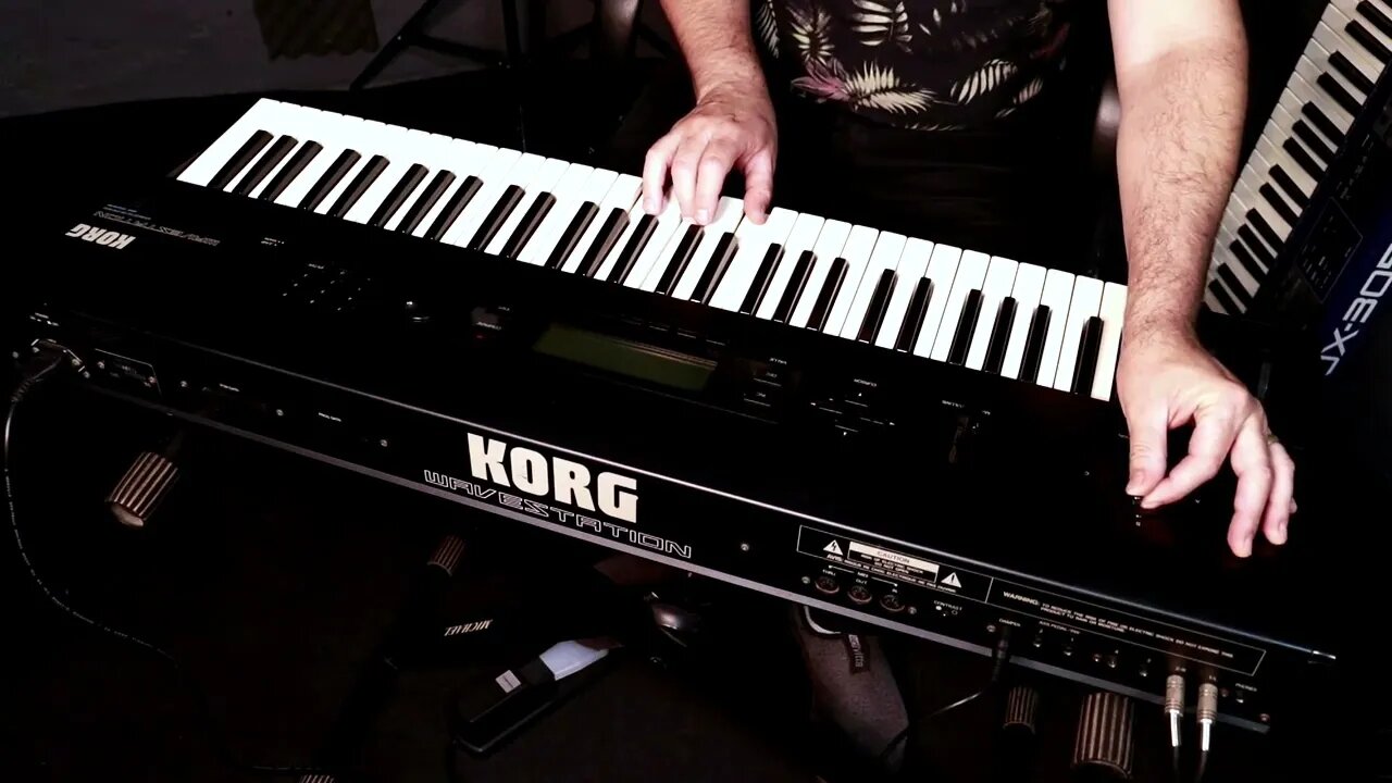 WAVESTATION - Pad Continuous #vintagesynthesizer #worship #korg #