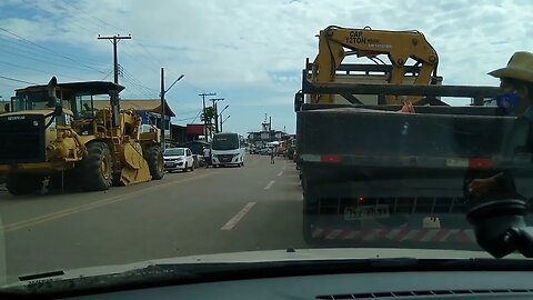 Waiting to get on a Ferry... Manaus...