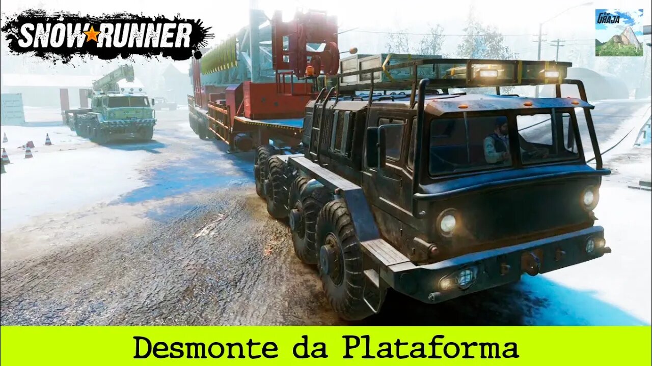 SnowRunner - Desmonte da Plataforma | ZikZ 605R