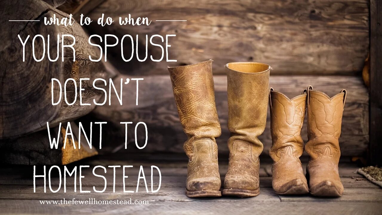 What to Do When Your Spouse Doesn't Want to Homestead