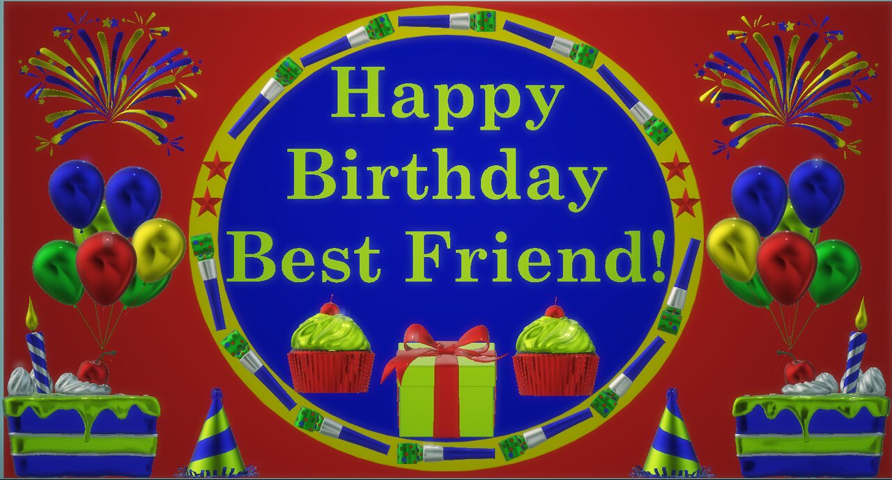 Happy Birthday 3D - Happy Birthday Best Friend - Happy Birthday To You - Happy Birthday Song