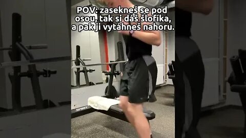 Easy GymHack, prostě si dej šlofíka, když jsi unavený. 😴😈