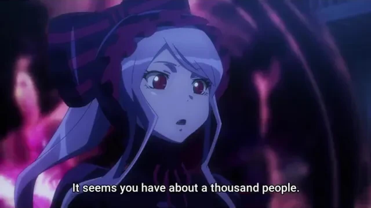 Shalltear Retrieving Eight Fingers and a Thousand Humans