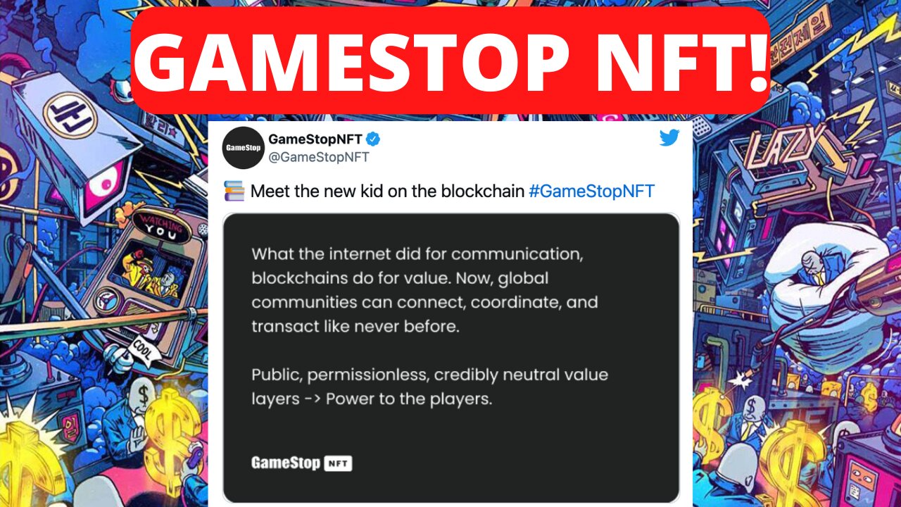 GameStop Enters the NFT Market Exactly as it is Crumbling!