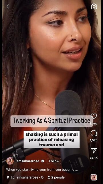 Twerking is a spiritual practice