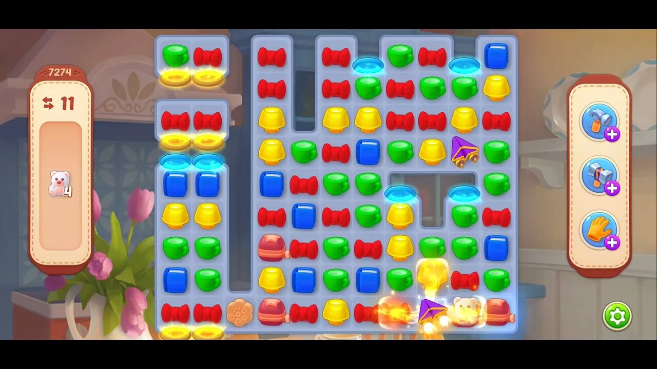 Playrix Homescapes Gameplay Walkthrough Level 7274