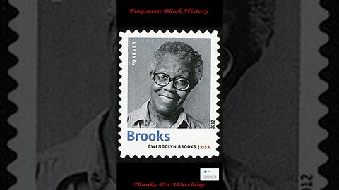 Gwendolyn Brooks | Forgotten Black History