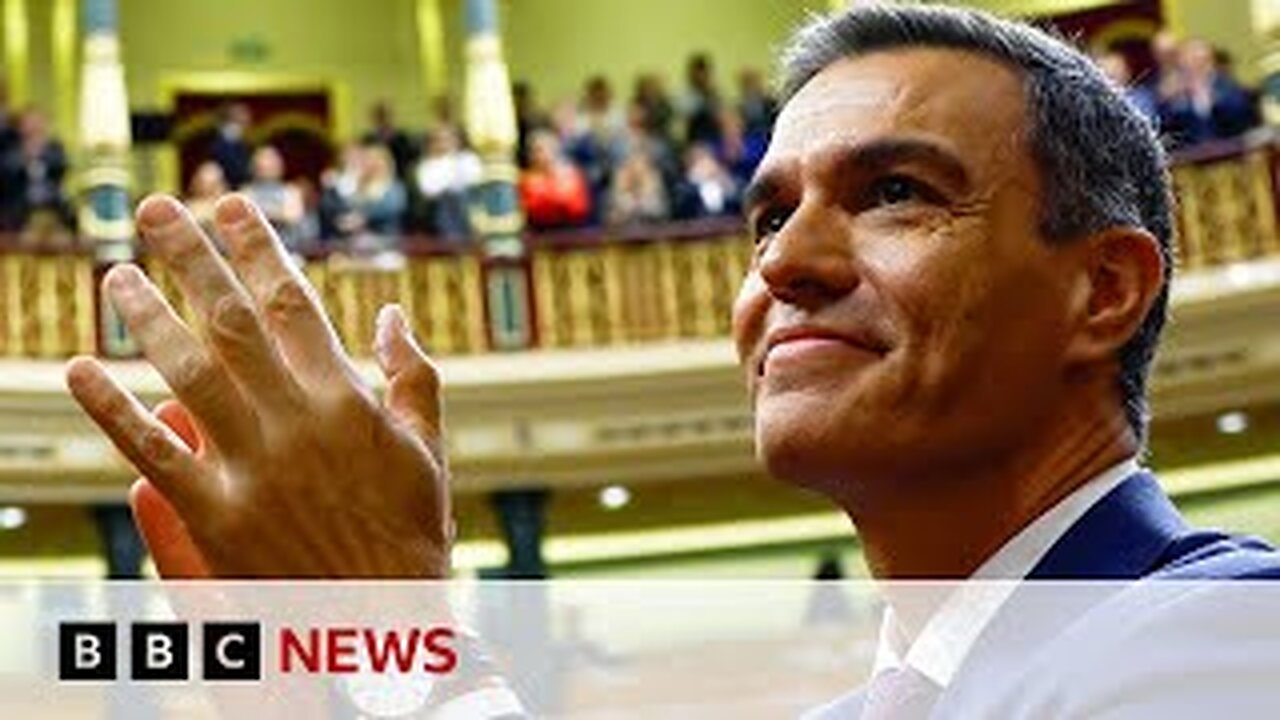 Spain's Pedro Sánchez wins new term as primeminister - BBC News
