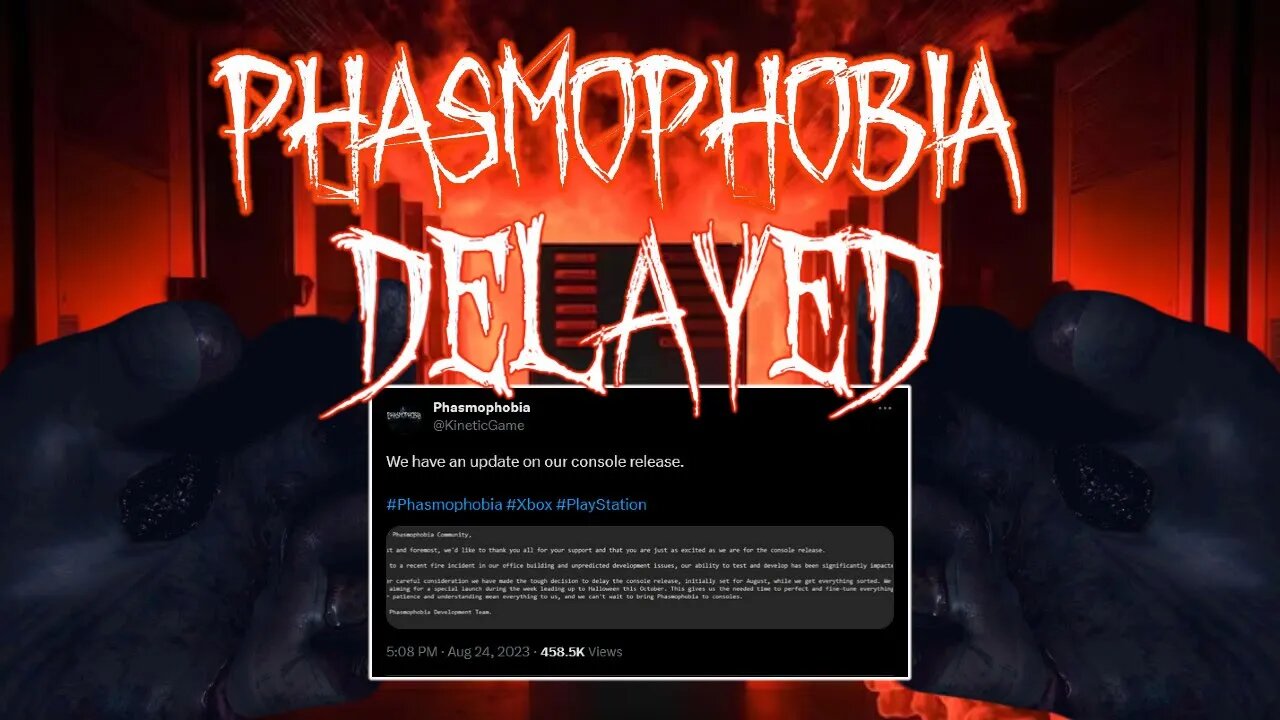 Phasmophobia Release Gets Hit With A FIRE