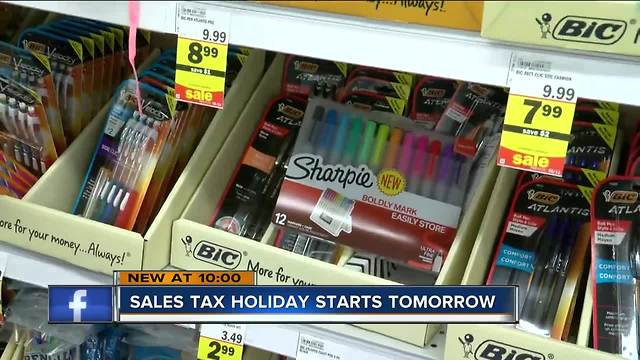 Unusual items included in Wisconsin sales tax holiday