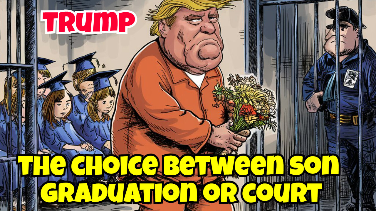 TRUMP ON THIN ICE, IF HE ATTENDS HIS SON GRADUATION, HE WILL BE PUT IN JAIL