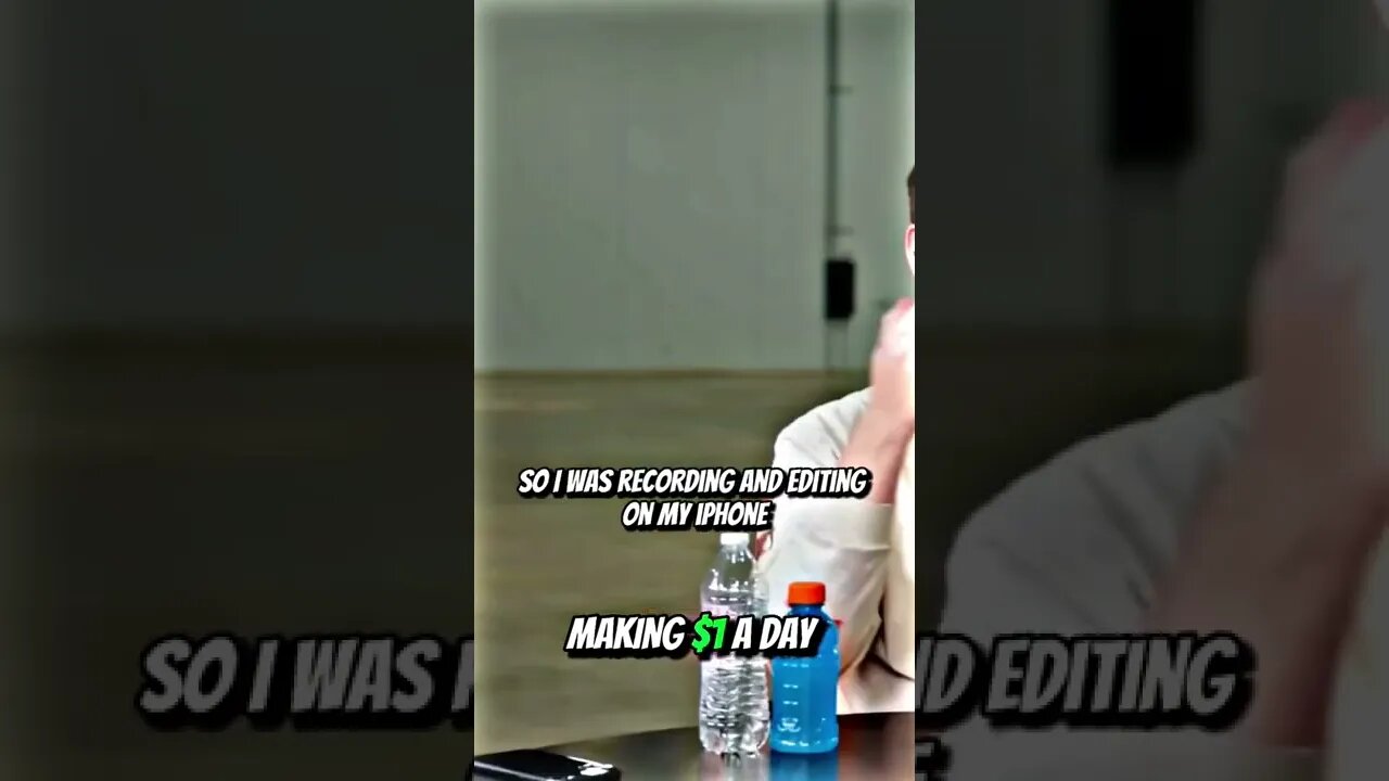 Mr beast used to make $1 a day