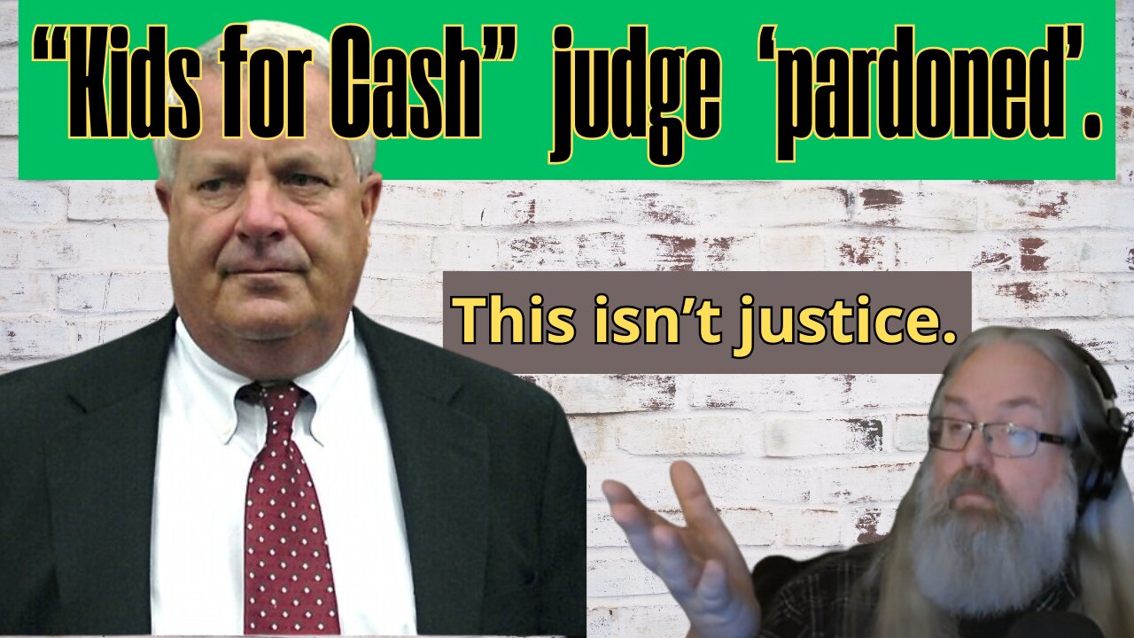 Bidens vile pardon of "Kid's for Cash" monster, judge Conahan.