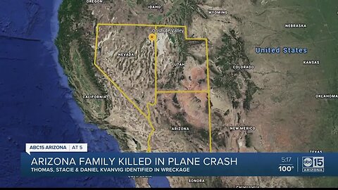 Arizona family killed in plane crash