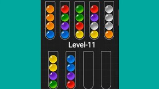 BALL SORT PUZZLE / LEVEL -11/ MOBILE GAMES