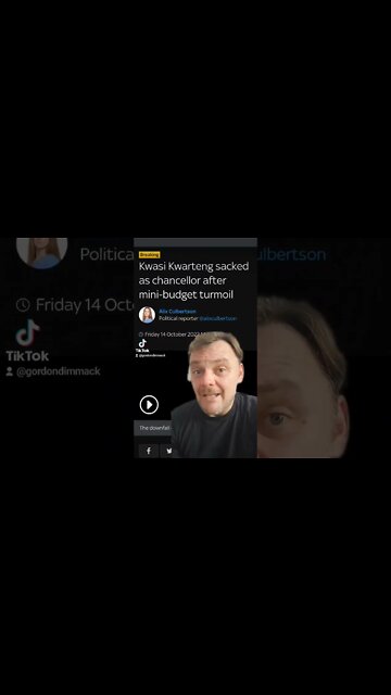 "I'm not going anywhere" says Chancellor sacked hours later