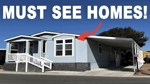 Scenic Park with Brand New Manufactured Homes! Summit Mobile Home Community Tour!