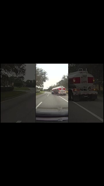 Trucker can't figure out how to back in🤣