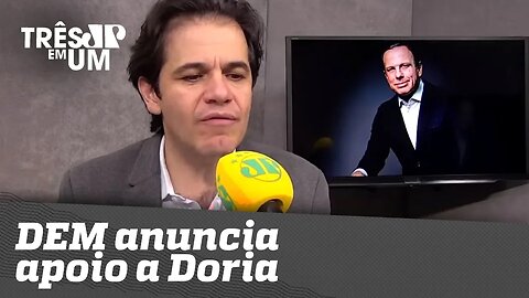 DEM anuncia apoio a Doria