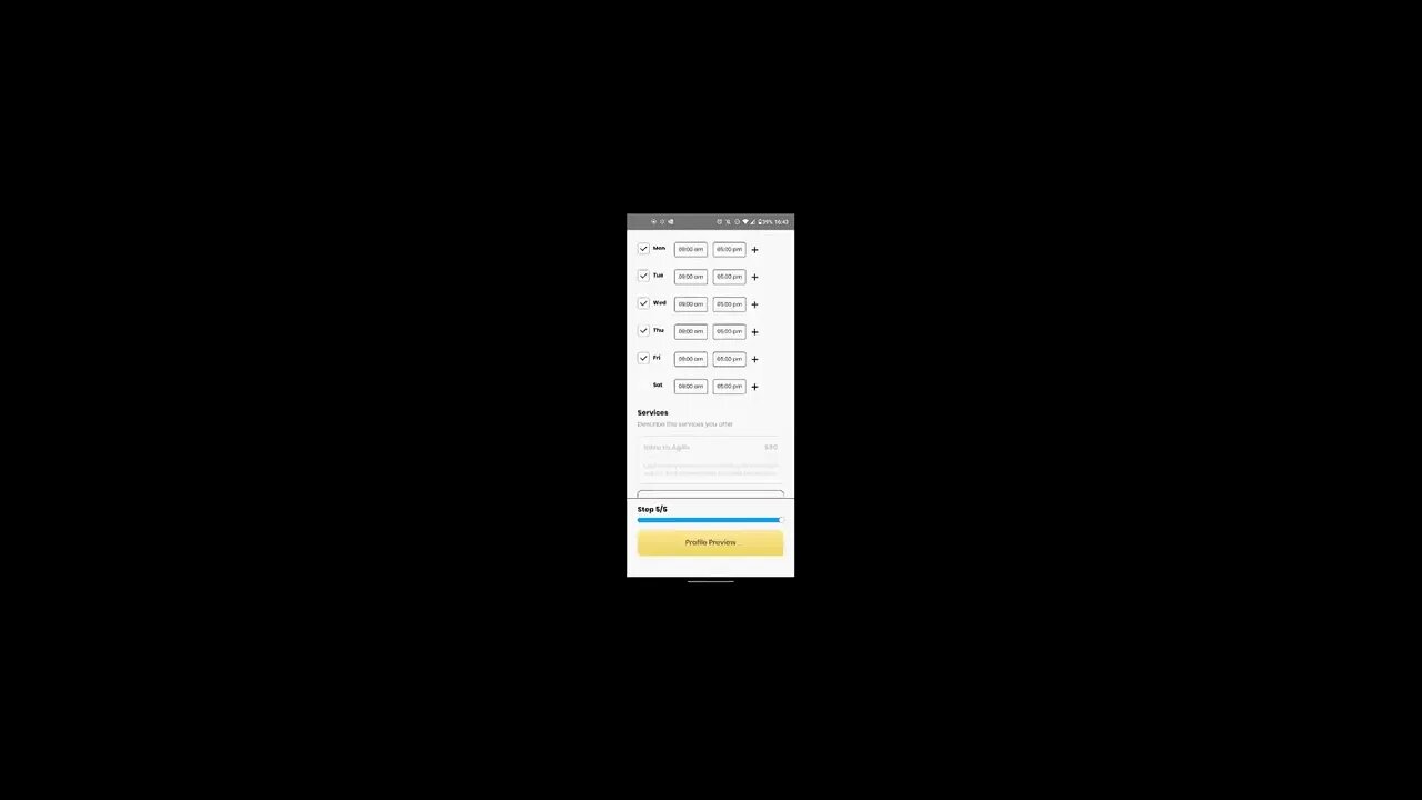 Motil - Sign Up