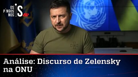 Zelensky discursa na ONU, omite próprios erros e volta a criticar postura da Rússia