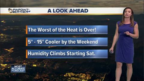 10News Pinpoint Weather with Meteorologist Megan Parry