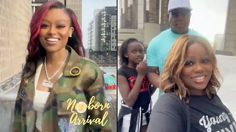 Xscape's Tamika Scott Got The Family On A Rooftop To Film Daughter Niyah's Music Video! 🎥