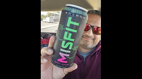 Misfit Energy Sweet Green Apple Energy Drink Review