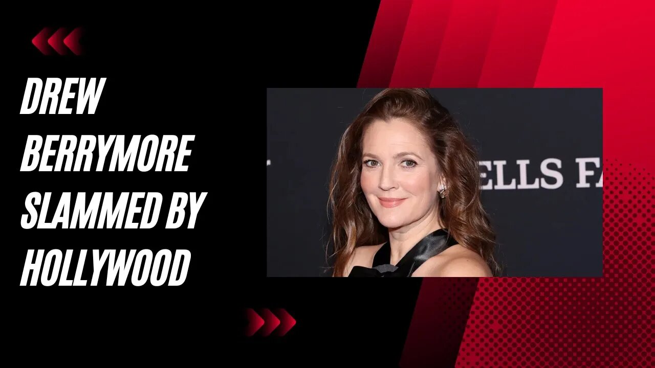 Drew Barrymore: Hollywood's Backlash Over Talk Show Return