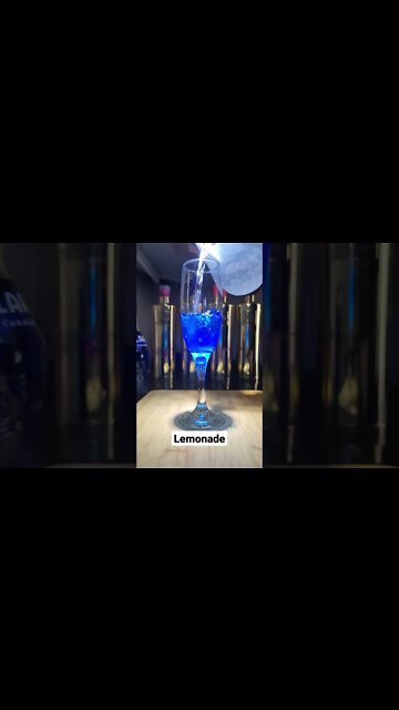 Blue Peach Cocktail!