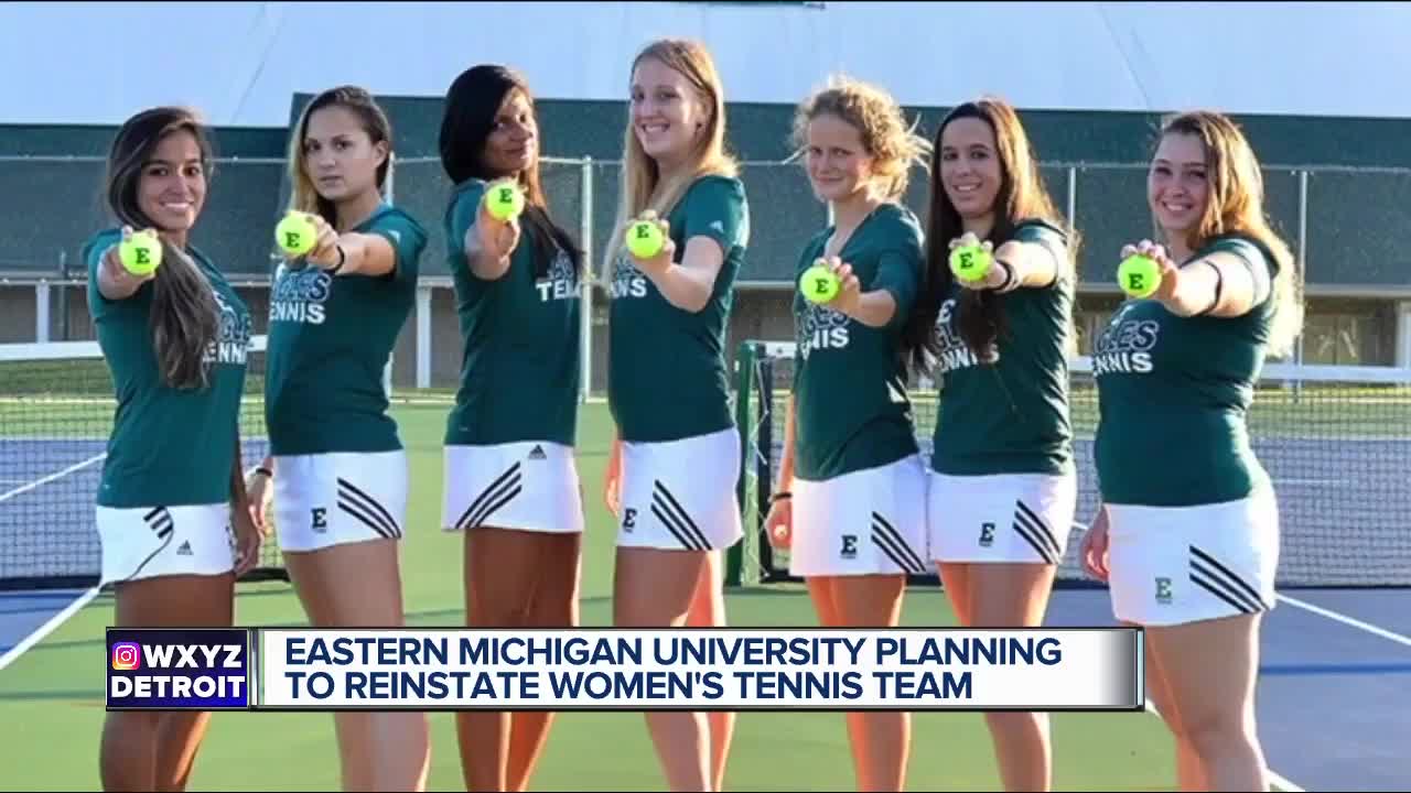 Eastern Michigan reinstates women's tennis, hires coach