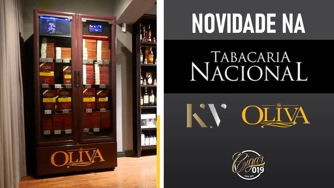 CIGAR 019 - Chegou a vez da Tabacaria Nacional receber a KV da Oliva!