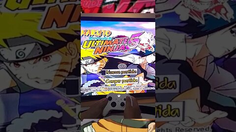 Naruto Ultimate Ninja 5 no Xbox Series S. #narutoshippudenultimateninja5 #shorts #xboxseriess