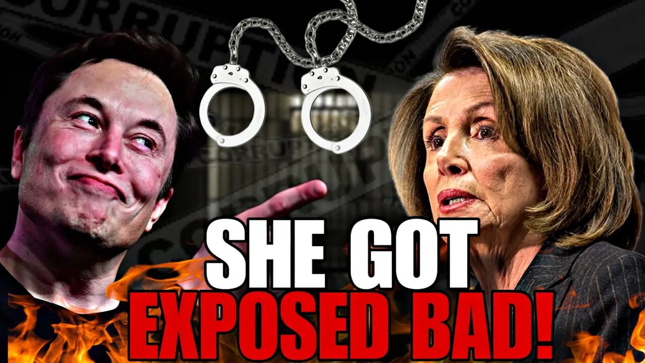 Elon Musk JUST EXPOSED Nancy Pelosi's SHOCKING Corruption!