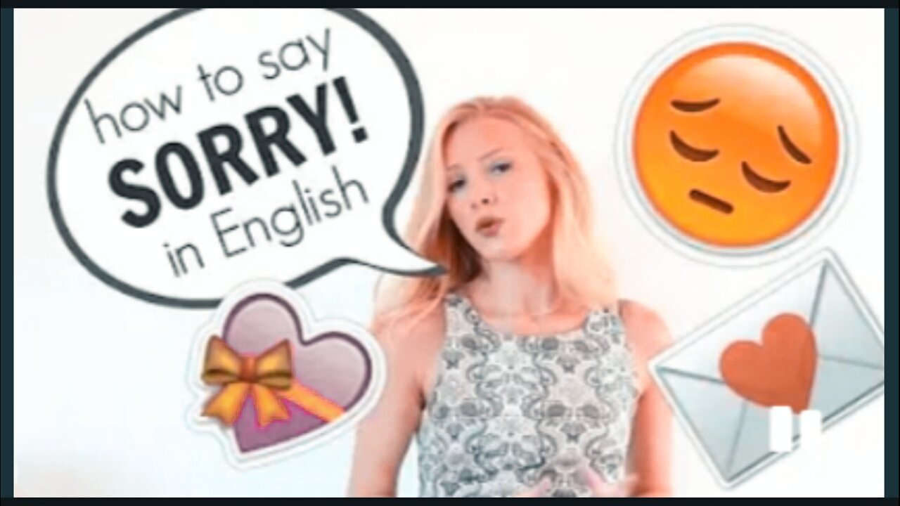 How to say SORRY and APOLOGISE in English| British English| British Expressions