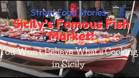 You Won't Believe What’s Cooking in Sicily’s Famous Fish Market!
