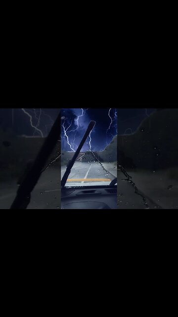 Thunderstorm through an AI filter