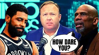 Kareem Abdul-Jabbar SLAMS Kyrie Irving For Sharing Alex Jones Video