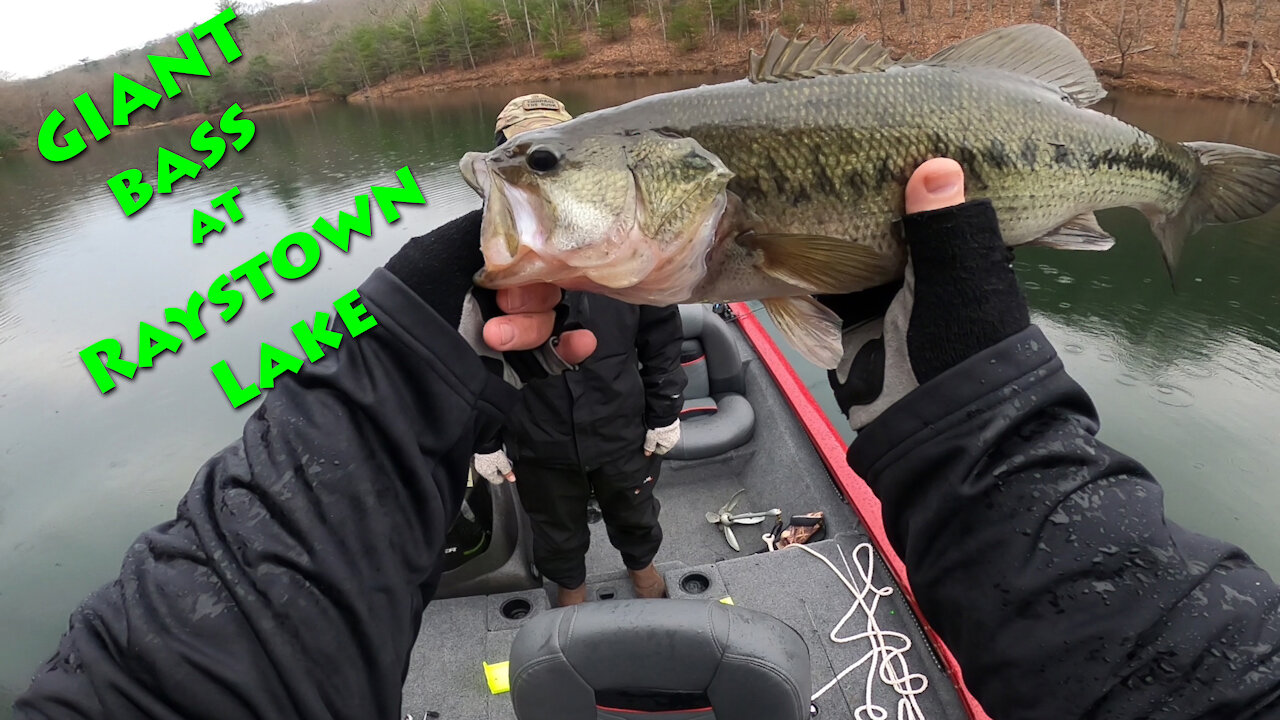 Fishing Raystown Lake in Mid-November Catching Monster Bass