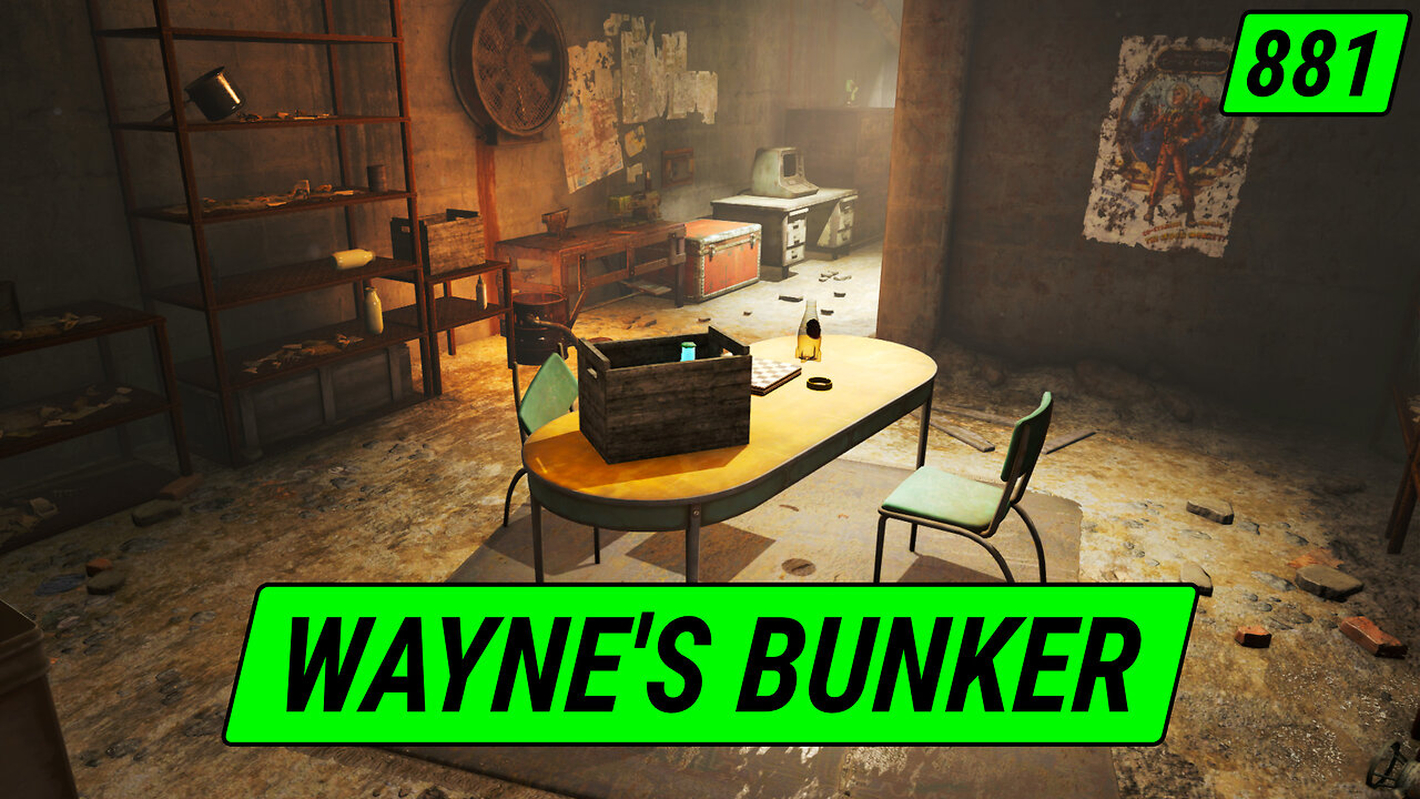 Wayne's Forgotten Bunker | Fallout 4 Unmarked | Ep. 881