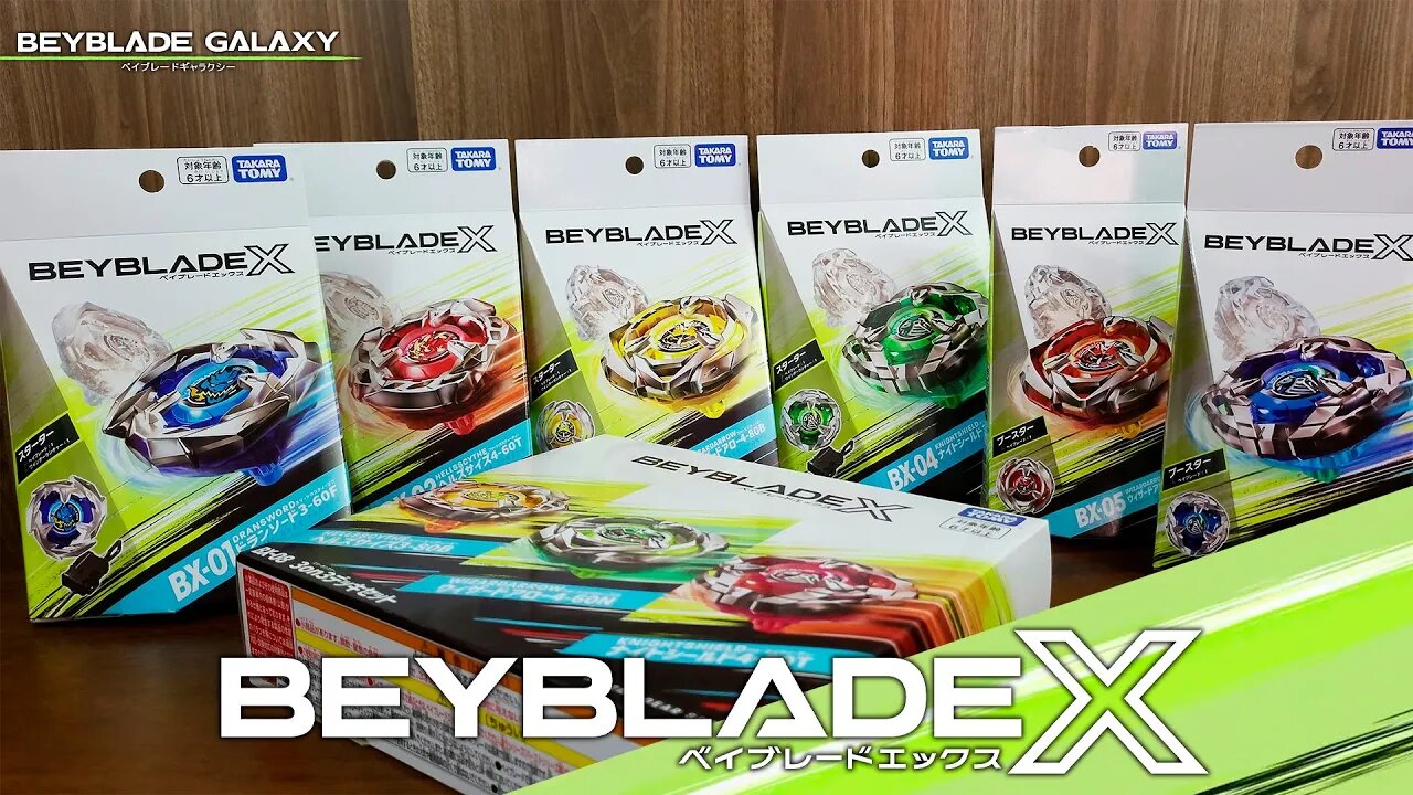 BEYBLADE X! A 4ª geração de Beyblade chegou!