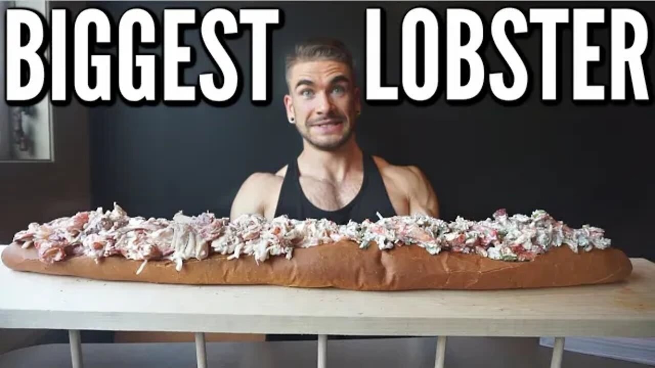 INSANE LOBSTER ROLL CHALLENGE ($270) | Seafood Challenge | Atlantic Canada Food | Man Vs Food