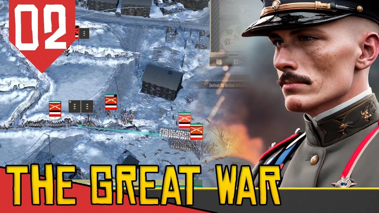 Falsas Ofensivas - The Great War Western Front #02 [Gameplay PT-BR]