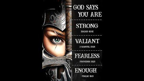 God is calling you, powerful Warriors!