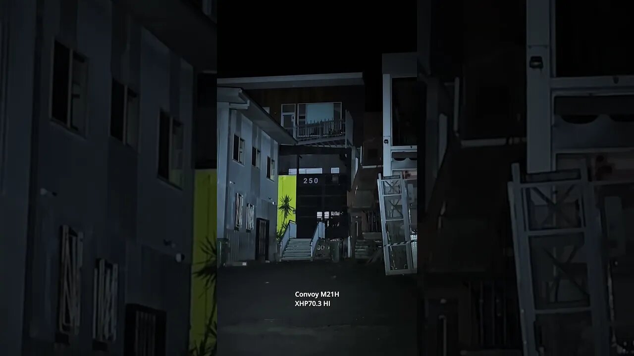 Convoy M21H: Urban Beamshots Test!
