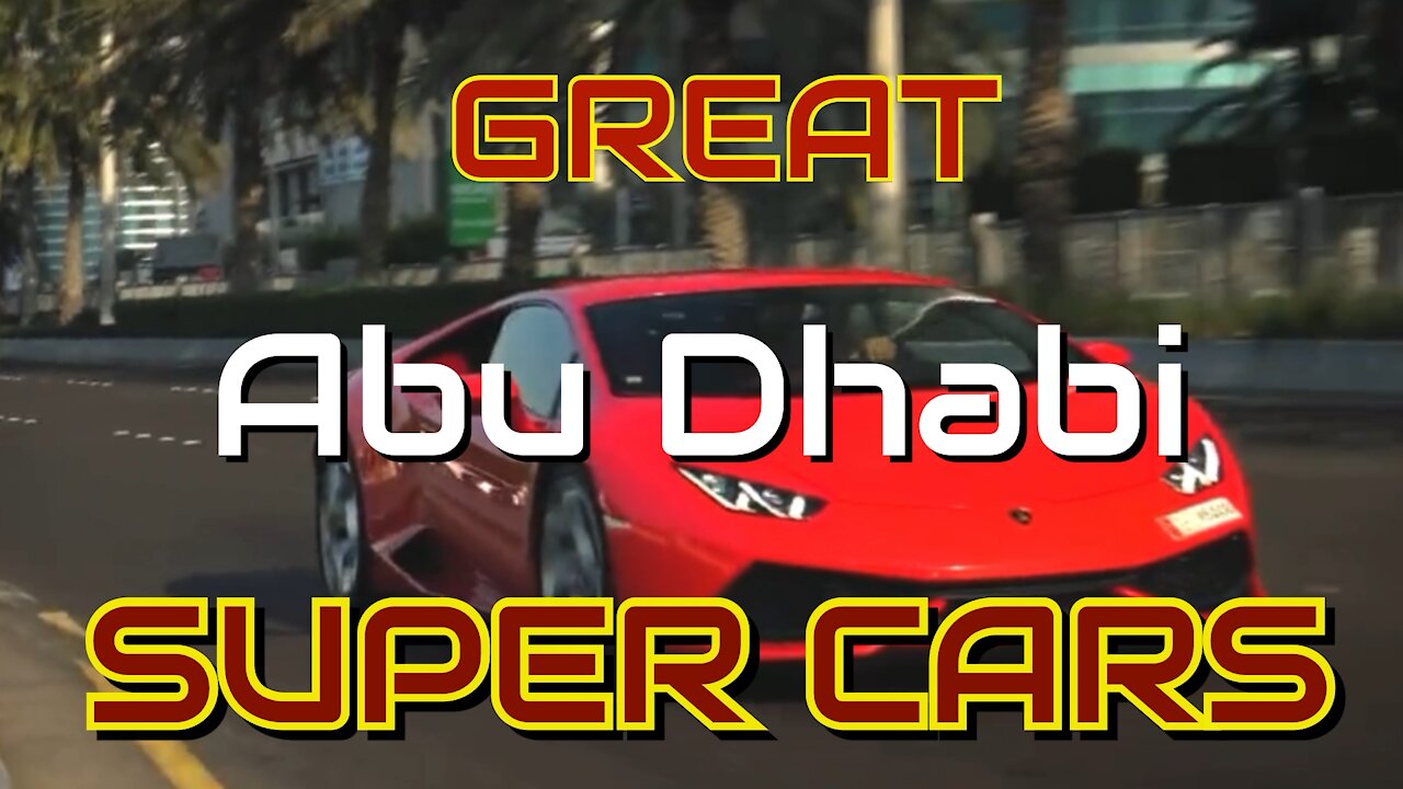 Supercars Abu Dhabi: Brabus SLS, 675LT, Aventador, 458, Gallardo, Viper ACR, F12