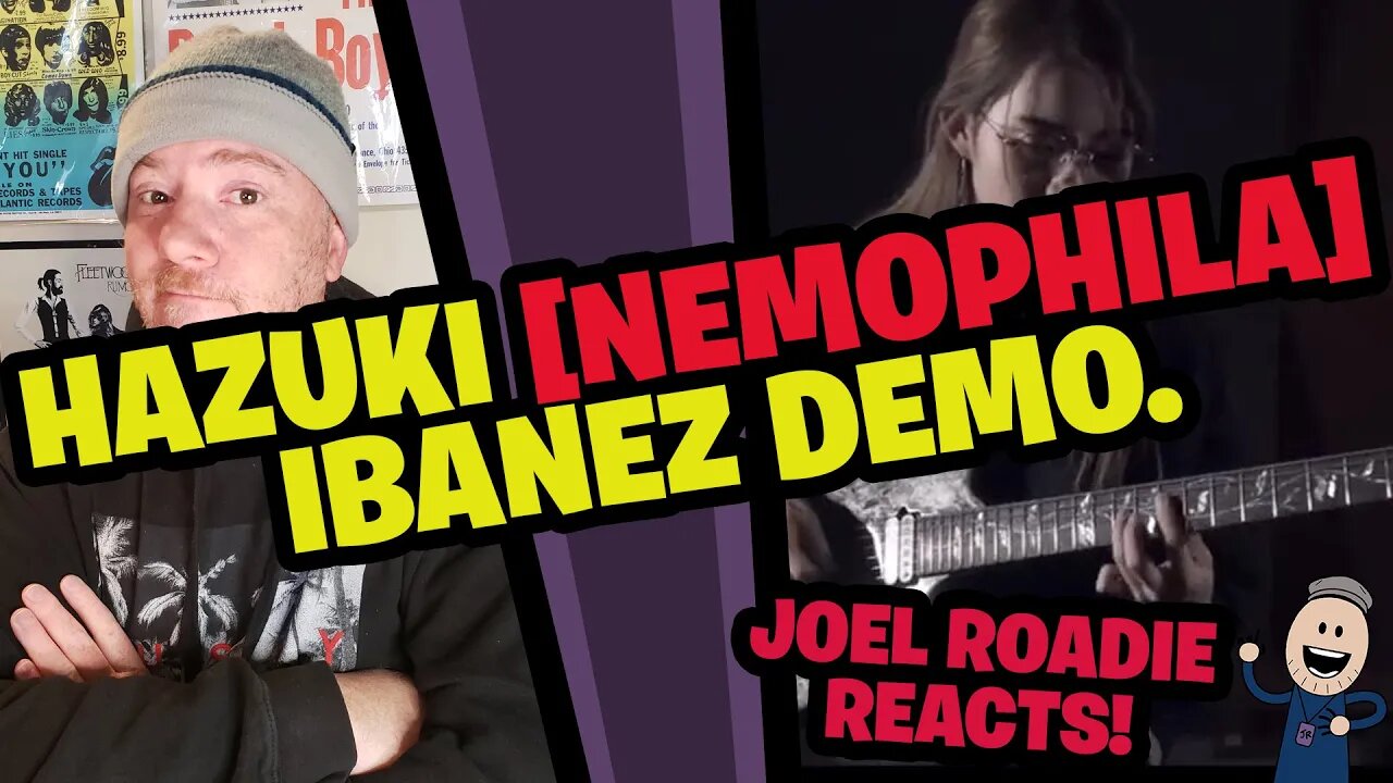 Hazuki [Nemophila] Ibanez Demo - Roadie Reacts