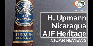 What Did AJ FERNANDEZ Do!? The H. Upmann Nicaragua Heritage Toro - CIGAR REVIEWS by CigarScore