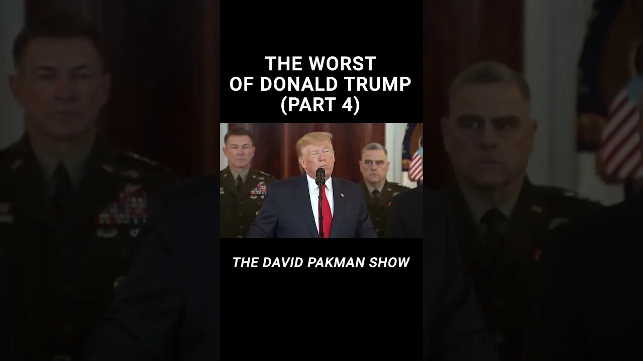 The Absolute Worst of Donald Trump (Part 4) #shorts